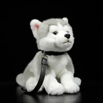 

Cute vivid husky plush toy 28cm stuffed animals children birthday gift