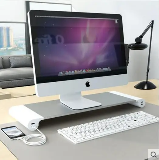 

Display height rack notebook office computer screen height rack multi-functional desktop keyboard storage