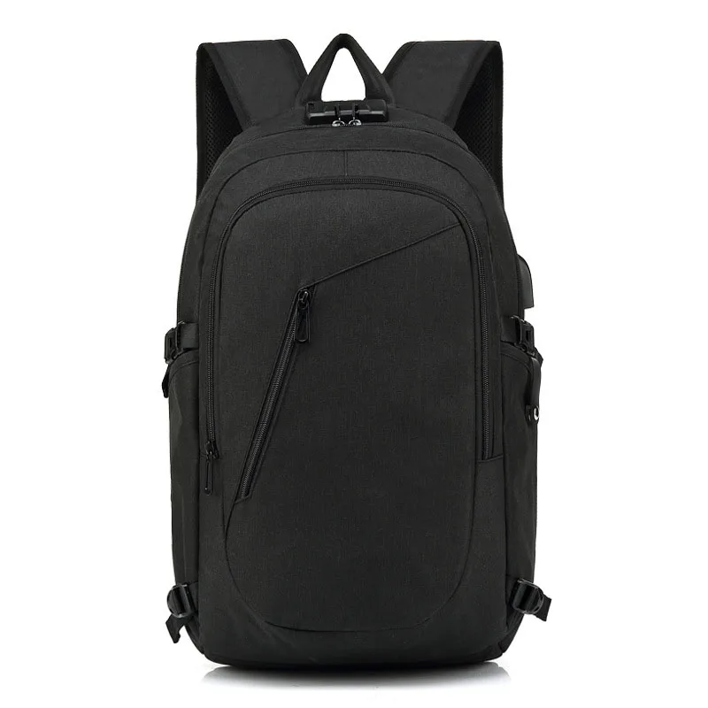 

Business Teenagers Vintage Casual Travel Teenager Big Capacity School Fashion Design USB Charging Backpack Simpl Casual Backpack