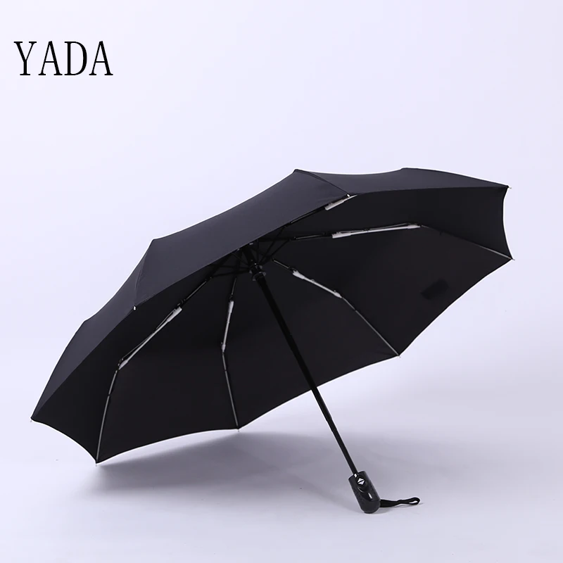 

YADA Dropshipping Brand Folding Umbrella Rain Women Automatic Umbrella For Womens Windproof High Quality Custom Umbrellas YS074
