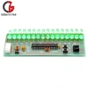 16 LED de doble canal de señal MCU patrón de pantalla ajustable LED VU medidor LED indicador de nivel Audio música Módulo de ecualización DC 6 V 12 V ► Foto 3/6