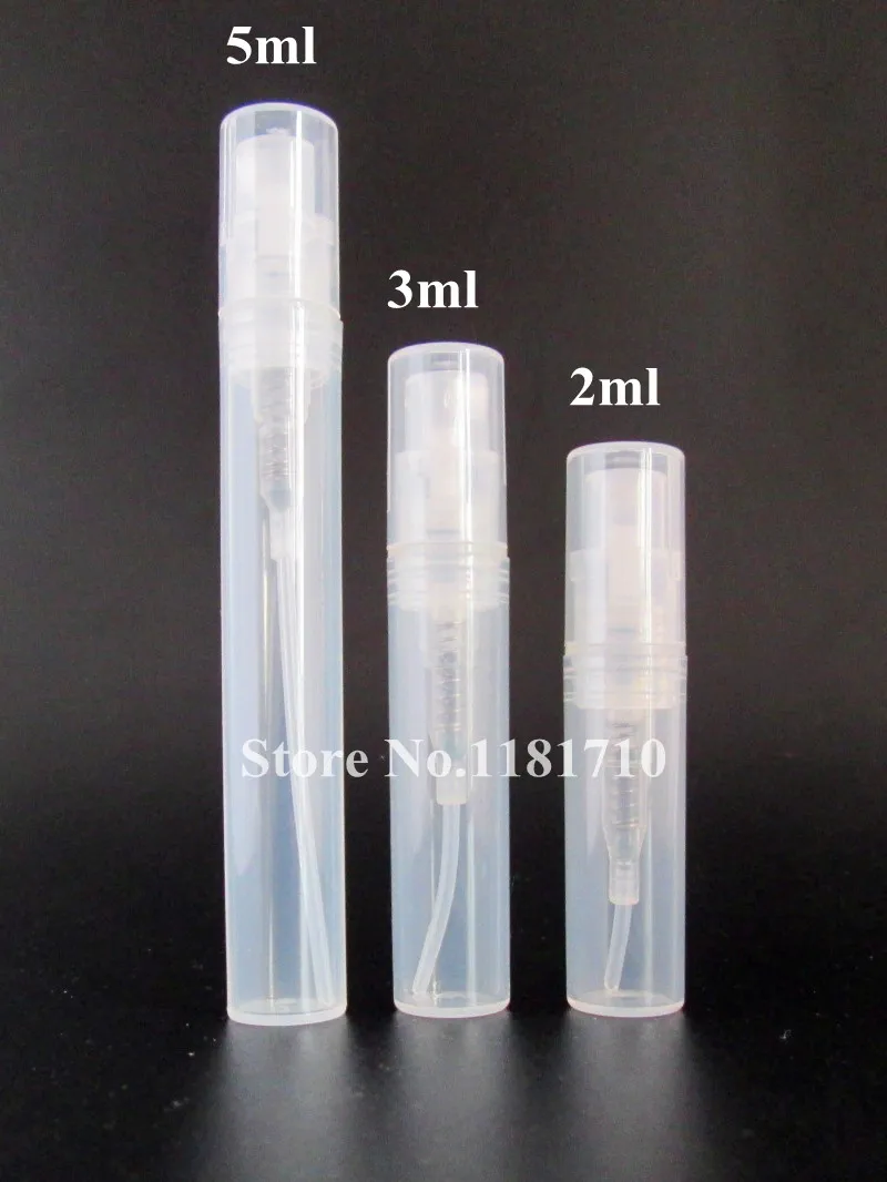 Высокое качество 5 мл мелких прозрачных Пластик духи в аэрозольной упаковке во флаконах пуст многоразового распылитель флакон для парфюма Тесты бутылки флаконы