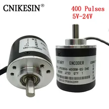 400 pulses Incremental Optical Rotary Encoder AB Two-phase 5-24V 400 Pulses Incremental Optical Rotary Encoder