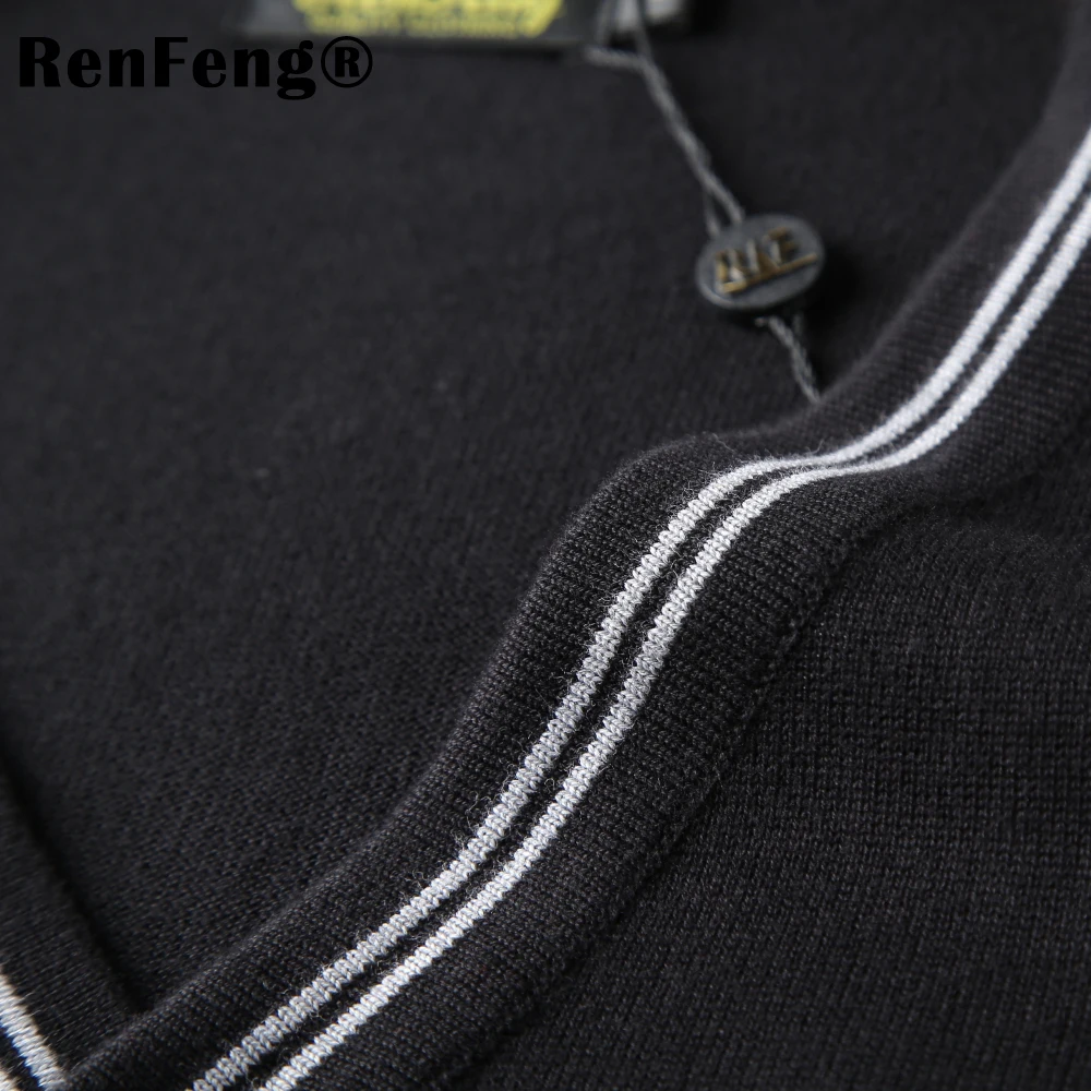 New Brand Sweater Men V-Neck Solid Striped Slim Fit Knitting Mens Sweaters Cardigan Male 2018 Autumn Fashion Casual Tops Sweter (5)
