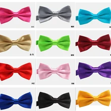 Мода года, роскошный мужской галстук-бабочка для взрослых, для детей, для мальчиков, для выступлений, однотонный, черный, синий, красный цвет, галстук-бабочка, женский, Свадебный, один размер