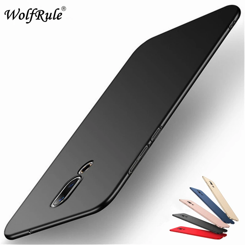 

WolfRule Meizu 16X Cases Meizu 16 Cover Ultra-thin Smooth Back Protection Plastic PC Case For Meizu 16X M872Q Phone Fundas 6.0