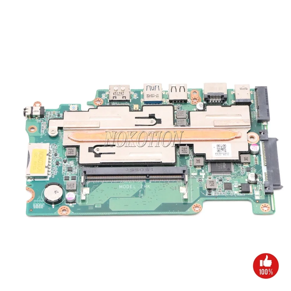 NOKOTION NBMRQ11001 NB. MRQ11.001 DA0ZHKMB6C0 основная плата для acer aspire ES1-111 ES1-111M E3-111 B115-M материнская плата для ноутбука