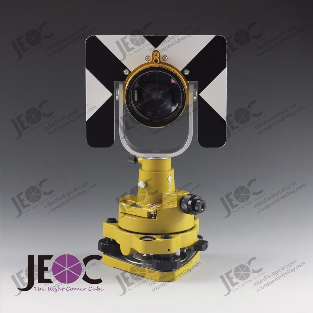 

Universal Single Prism & Tribrach Set, Total Station Surveying Reflector System