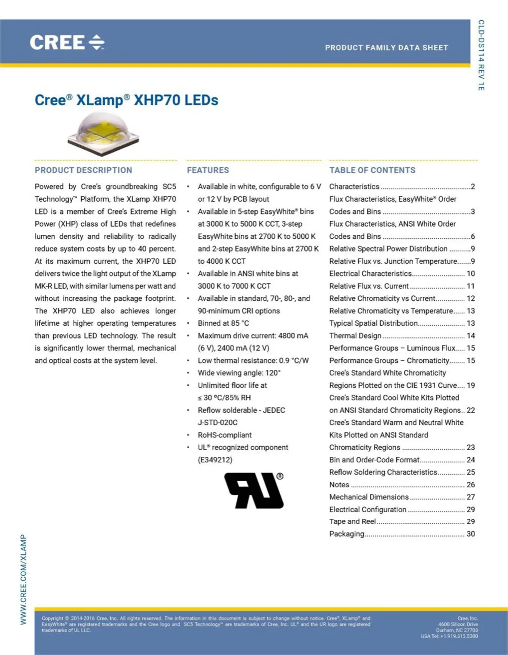 CREE XHP70 (1)