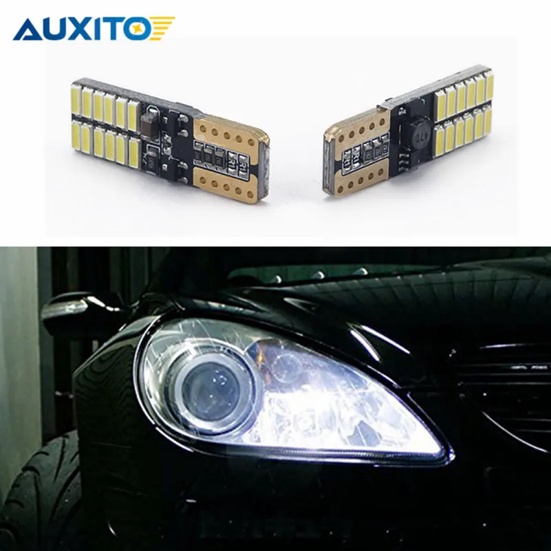 

2PCS T10 LED CANBUS W5W 194 168 No Error Clearance Parking Light for Mercedes Benz W204 W203 W211 W212 W205 BMW E46 E90 E60 E36