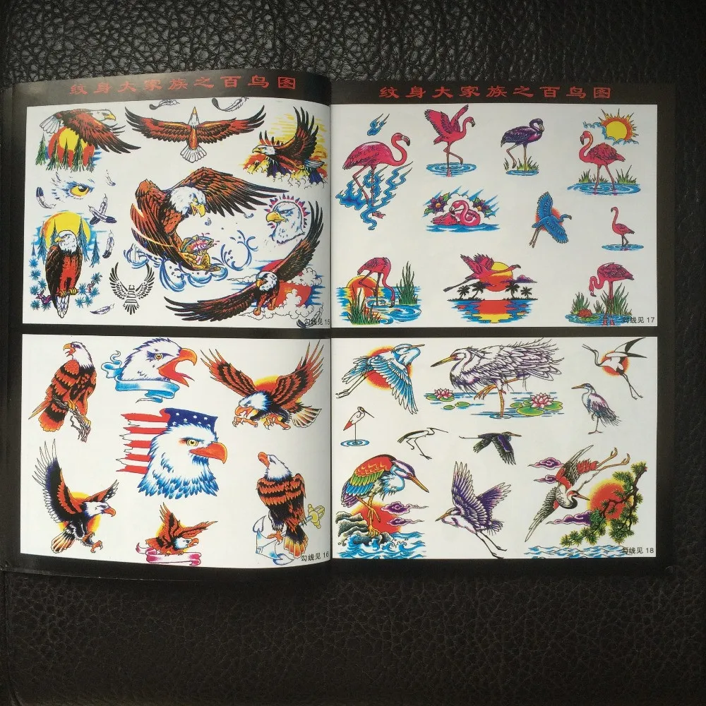 Eagles-Tattoo-Flash-Design-Book-42-Pages-Cursive-Writing-Art-Supply-Tattoo-supplies (1)