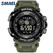 Watch Smart Men Watches SMAEL Luxury Sport Watch Stopwatch Bluetooth Alarm Clock 8018 Relogio Waterproof Digital Wristwatches цена Watch Smart Men Watches SMAEL Luxury Sport Watch Stopwatch Bluetooth Alarm Clock 8018 Relogio Waterproof Digital Wristwatches цены онлайн