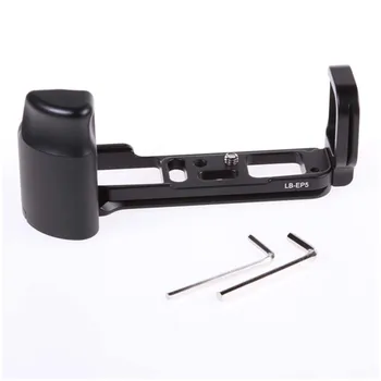 

Mount Quick Release Plate Vertical Shoot L-Plate Bracket Grip for Olympus EP5 EP-5