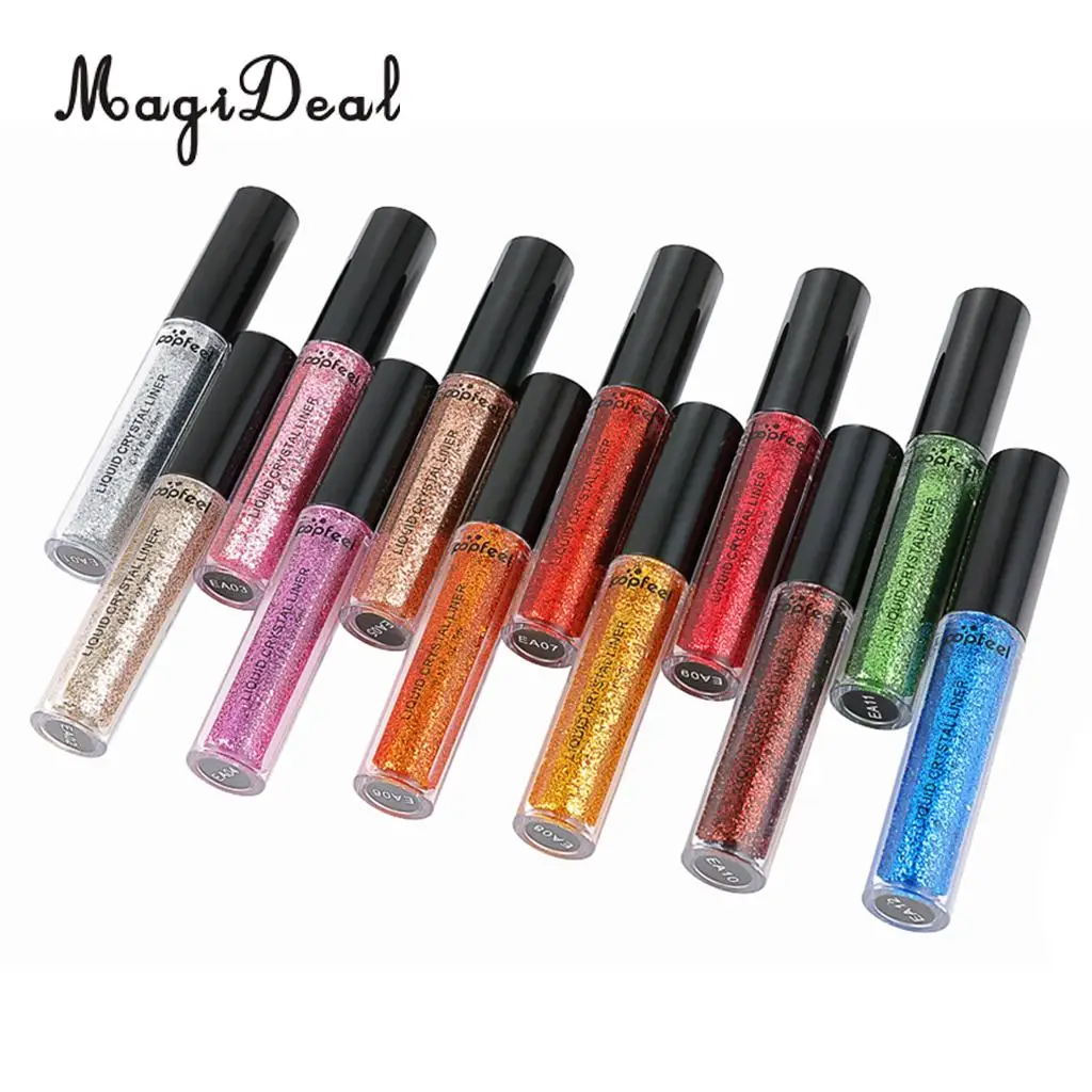 Glitter Shimmer Tattoos Body Nail Art Face Paint Eyeshadow Pigment Dust Manicure DIY Nail Art Decorations Face Makeup