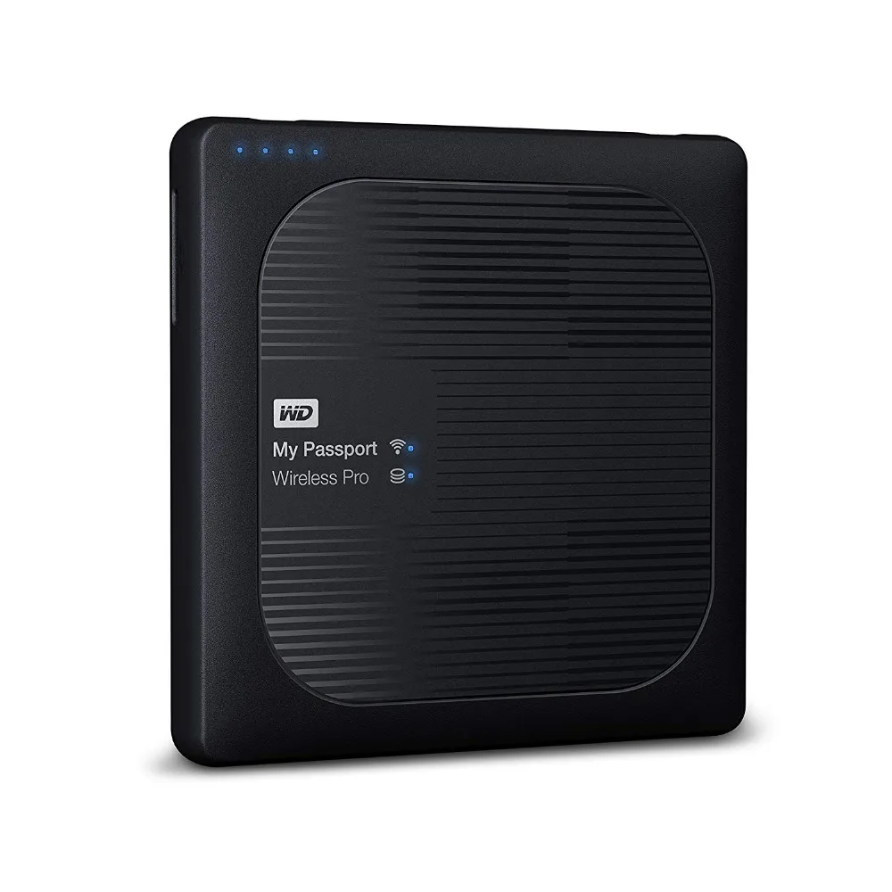 Western Digital Pro портативный внешний жесткий диск WD 2 ТБ 3 4 My Passport Wireless WiFi USB 0