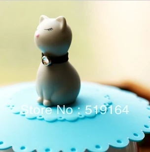 2 шт./лот Высококачественная Милая силиконовая крышка для бутылки с водой в форме