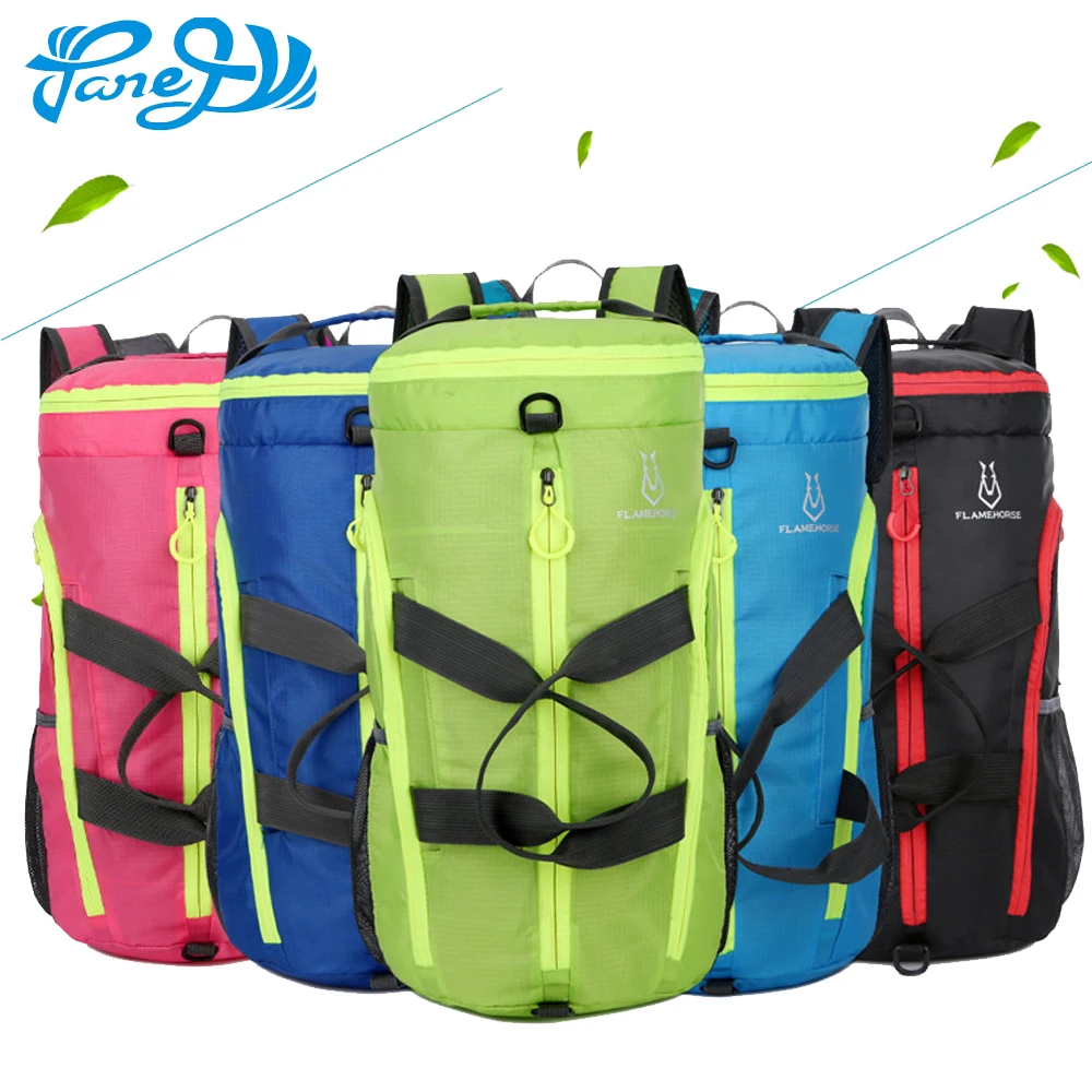 

2018 New Fashion WaterProof Travel Bag Large Capacity Ultra-light Storage Bag Women Nylon Folding Bag Unisex Luggage Bucket Bags