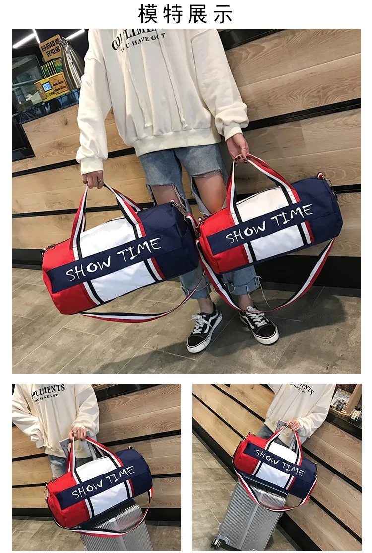 Heymister Men handbag Travel Bag Waterproof canvas Large Capacity Travel Duffle Multifunction Tote Casual Crossbody Bags