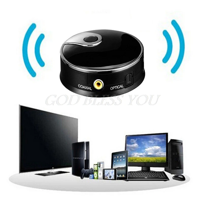 Bluetooth передатчик двойной поток Bluetooth передатчик цифровой оптоволоконный беспроводной аудио адаптер