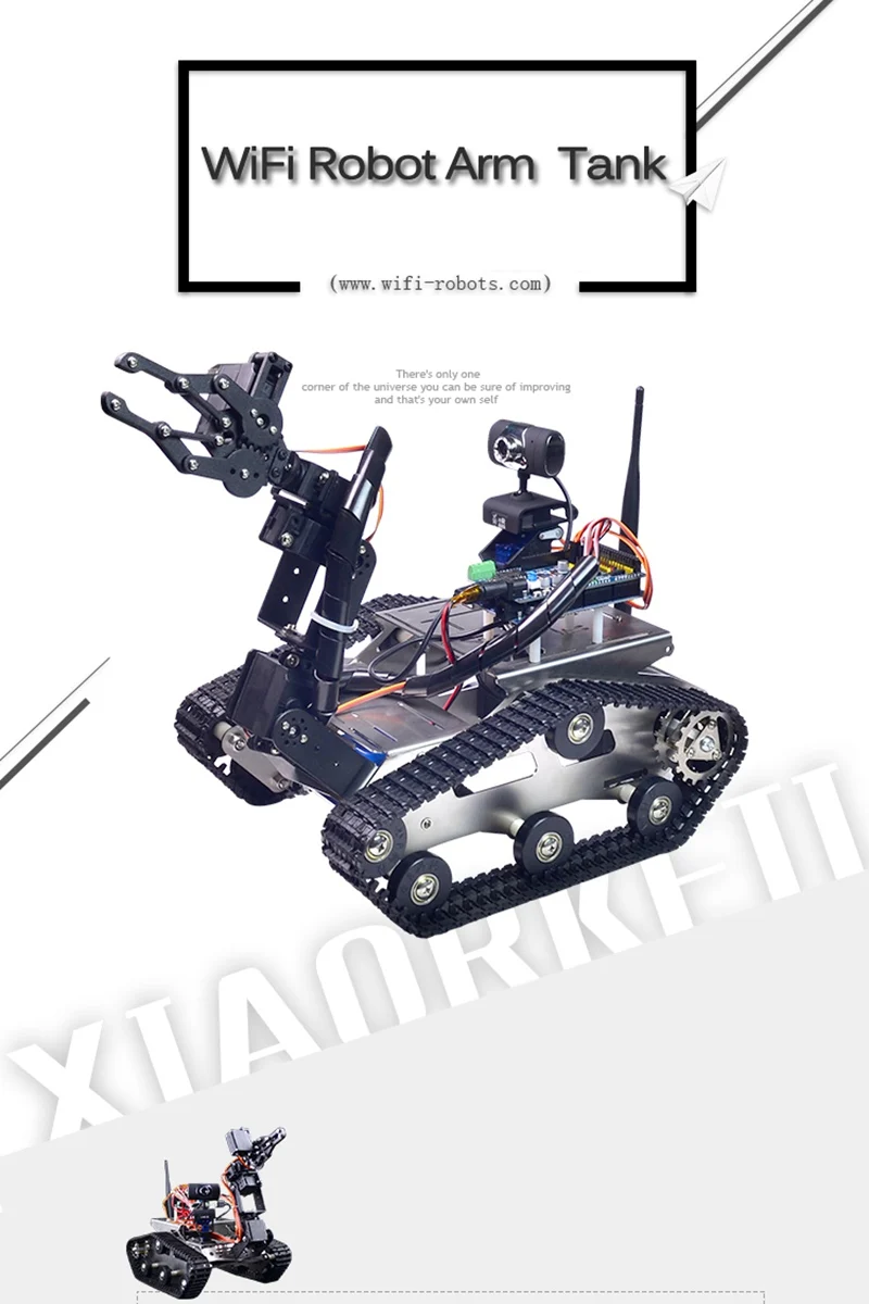 Xiao R DIY умный робот Wi-Fi видео Управление майка с Камера Gimbal для детей и взрослых на день рождения Новогодние товары смешной подарок подарок