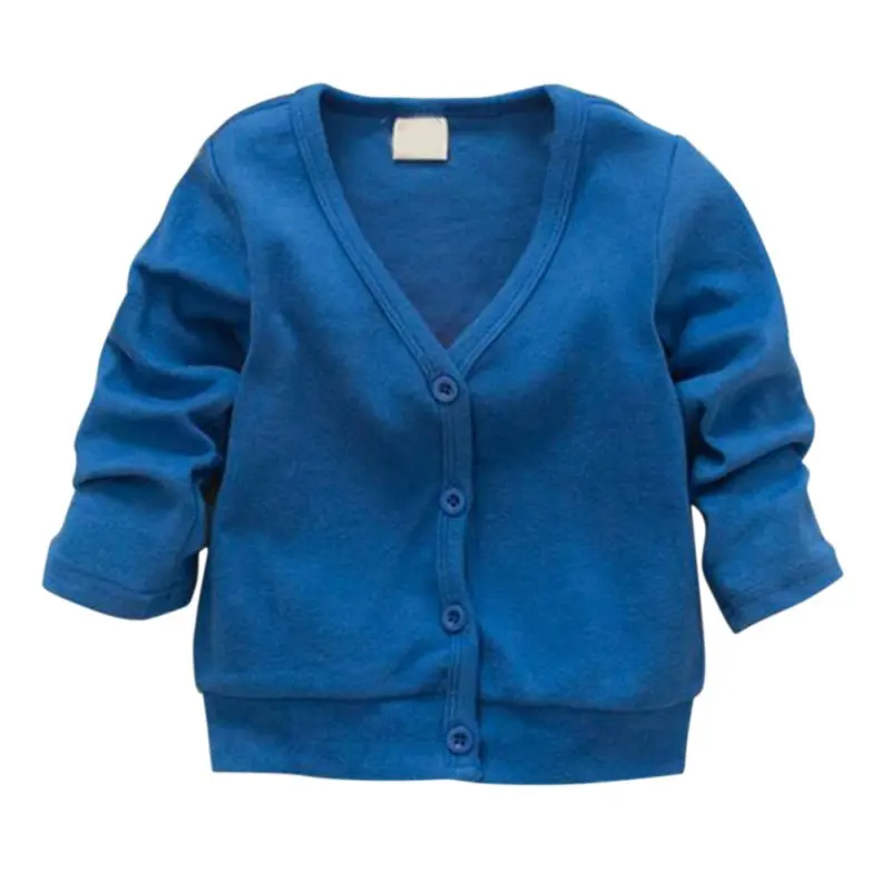 

Baby Kid Clothing V-neck Cardigan Thick Cotton Jacket Coat New Lovely Tops 0-3Y