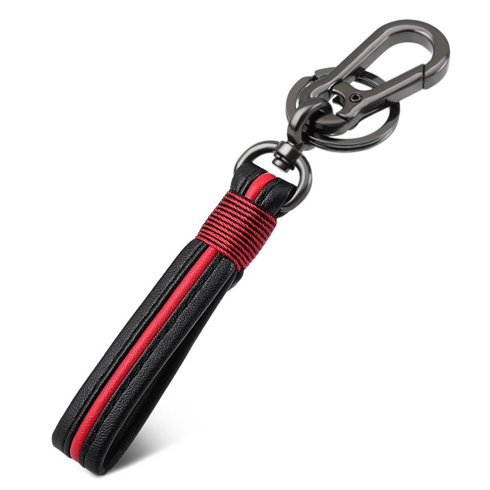 

Leather Car Key Ring Keychain Keyring Key Holder For Chevrolet Cruze Aveo Captiva Lacetti Mazda 3 6 2 Mitsubishi ASX Lancer