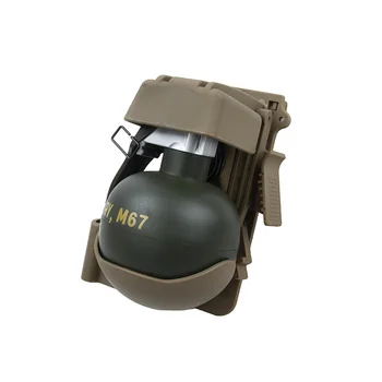 

TMC Quick Detach Dummy M67 Frag Gren Trigger Holder Pouch Set BK CB OD(STG051109)