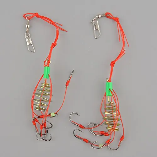 

2x Fishing Hooks Hook Explosion Carbon Steel Sharp Fishhook With Box Tackle Tool Useful