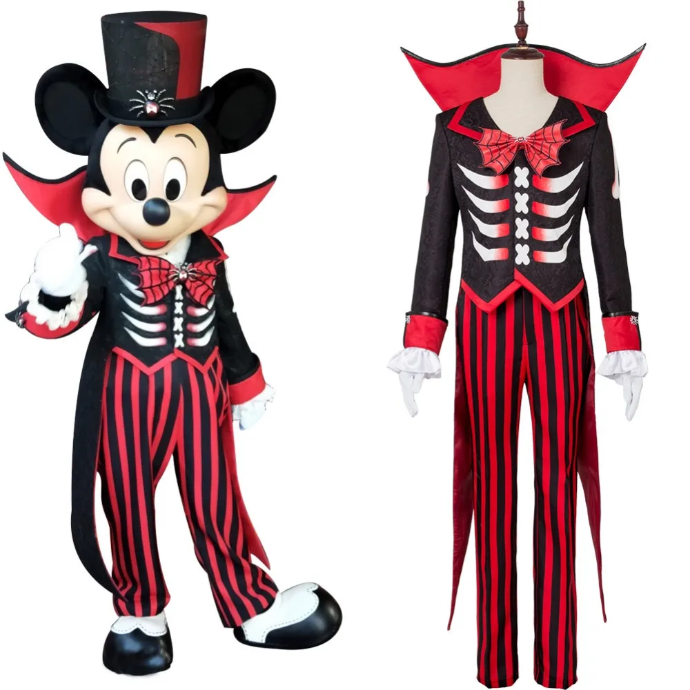 

Mickey Suit Tuxedo Black Red Costumes Halloween Carnival Cosplay Costumes