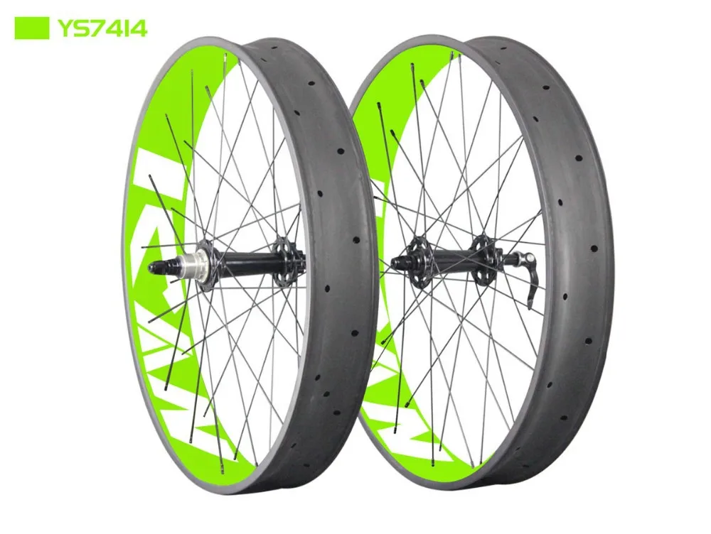 Toray T700 carbon ican fatbike wheels 26er fat bike wheelset Powerway