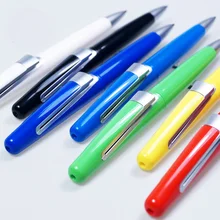 10 Шт./лот двойной цвет cilp клип шариковая шариковая ручка творческий рекламные ручки логотип канцелярские офис школьные принадлежности канцелярия ручки