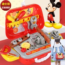 Оригинальные игрушки Дисней Микки, детские игрушки для мальчиков и девочек, игровой домик, рюкзак для игрушек