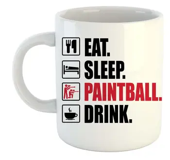

Eat Sleep Paintball Mug
