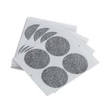 Заправка Кофе капсула совместимый 37 мм алюминий Стикеры Фольга крышками 100 шт. с Кофе ложка для Nespresso пивоваренной машина наклейки