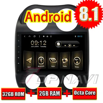 

Auto Players for Jeep Compass 2010 10.1'' Android 8.1 Topnavi Big Capacitive Multi HD Screen Double din Vehicle Multimedia Radio