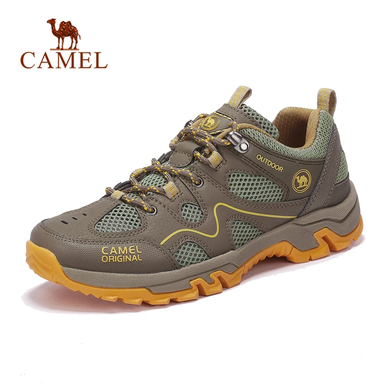 

CAMEL Women Breathable Mesh Hiking Shoes Non-slip Durable Outdoor Hiking Trekking Trail Shoes
