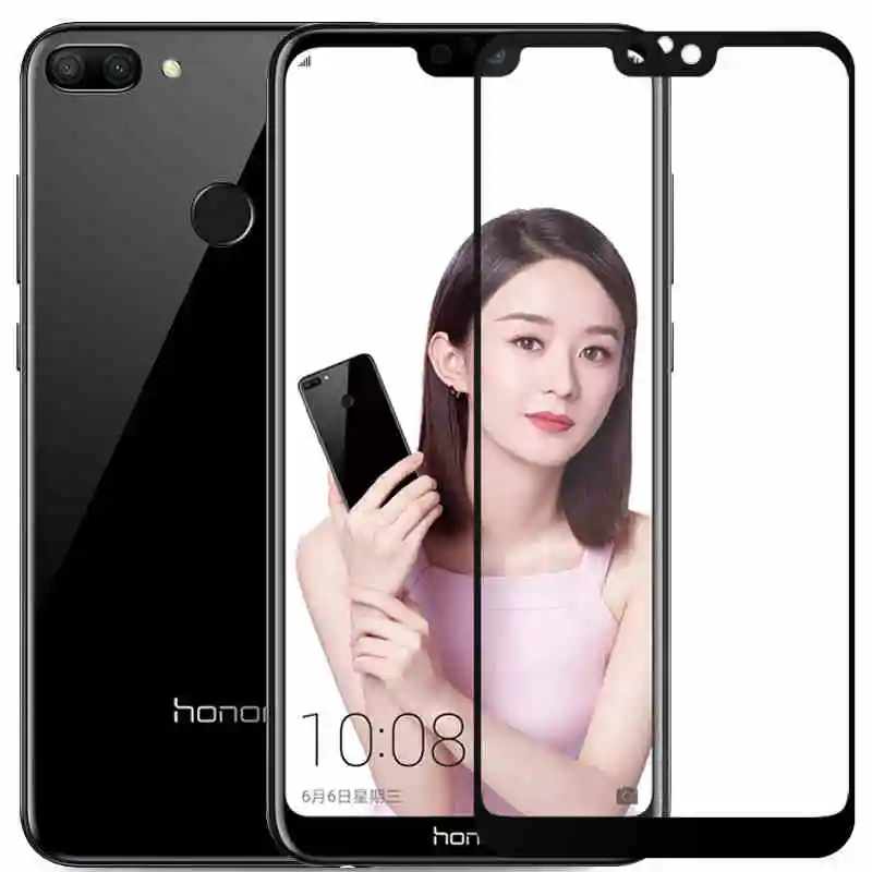 Закаленное 3d стекло для Huawei Honor 9N 2 шт. полноэкранная Защитная пленка 9N|Защитные