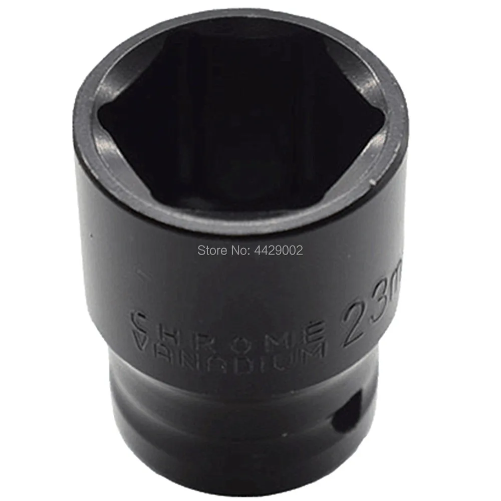 

23mm Metric Impact Socket Chrome Vanadium Steel Sockets for 1/2" Drive Socket Wrench Impact Guns Air Ratchets Wrench Air Tools
