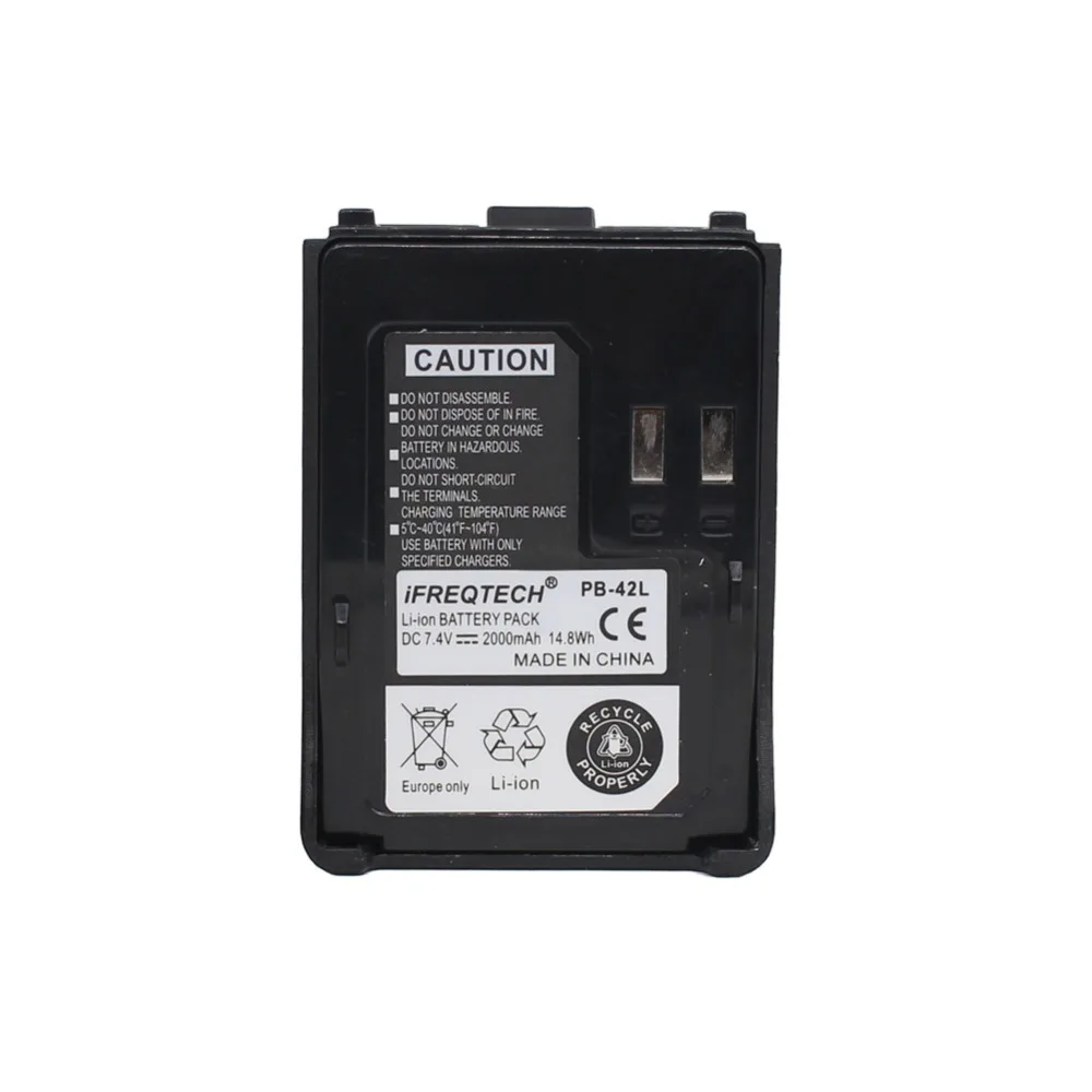 PB 42L PB42L 2000 мА/ч литий ионный аккумулятор Батарея для Kenwood радио TH F6 F6A F7 F7E|battery for