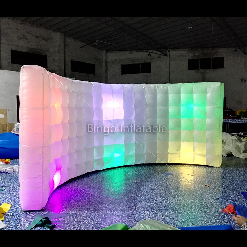 Free Shipping LED Lighting Inflatable Wall Inflatable Child Tent for Outdoor Decoration with Free B
