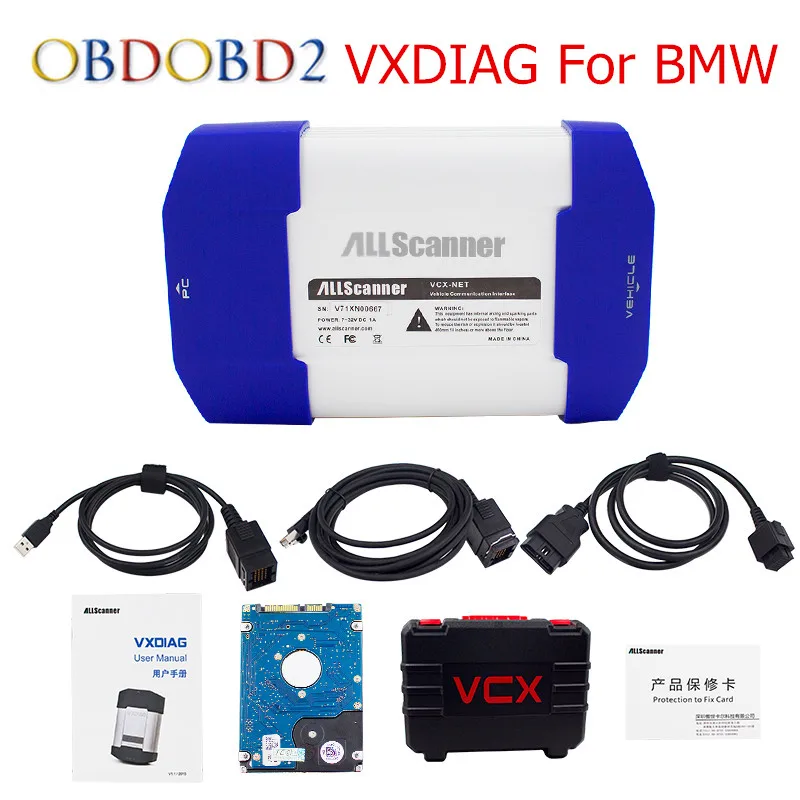 Универсальный сканер VXDIAG для BMW диагностический инструмент Icom A2 A3 автомобильный