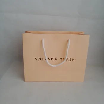 

1000pcs/lot Custom Paper Bag Reusable Gift Clothing Shopping New Store and Brand Bag Kraft Paper Gold-foild Printing Your Logos