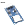 Tarjeta Micro SD y SDHC (tarjeta de alta velocidad) Mini lector de tarjetas TF Módulo adaptador SPI Interfaces con Chip convertidor de nivel para Arduino ► Foto 1/2