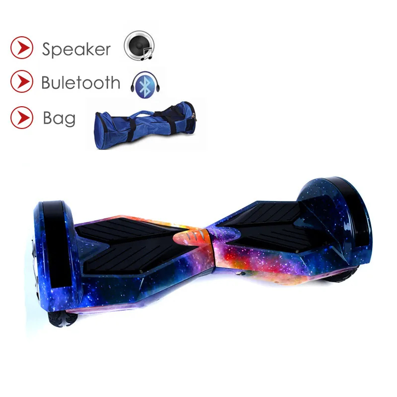 Электрический ХОВЕРБОРДА Giroskuter 8 дюймов Самостоятельного Баланса Hoverboard