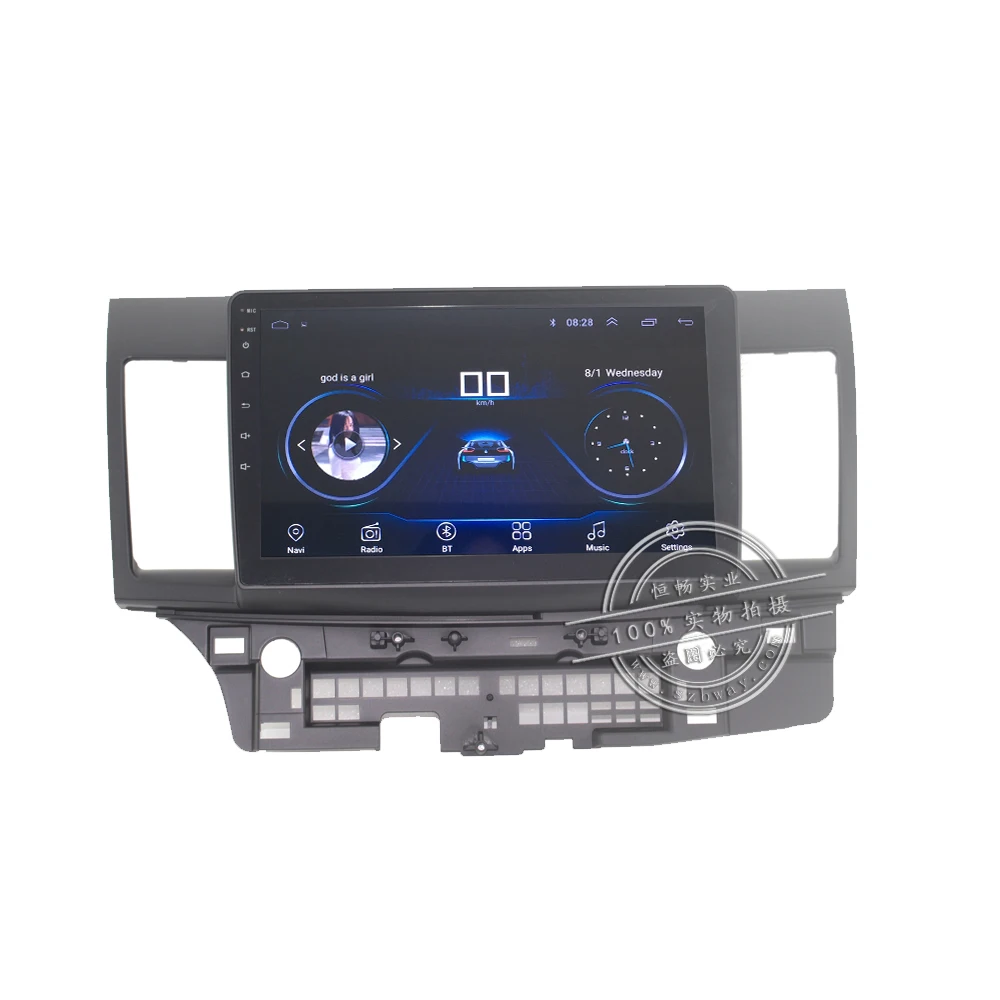 Excellent HANG XIAN 10.1" Quadcore Android 8.1 Car radio for MITSUBISHI Lancer 2014 car dvd player GPS navigation car multimedia 3