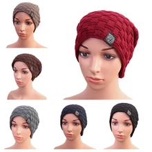 Новинка плюс бархатная Теплая мужская шапка зимняя уличная вязаная шапка для верховой езды удлиненная шапка шапки для уличных видов спорта