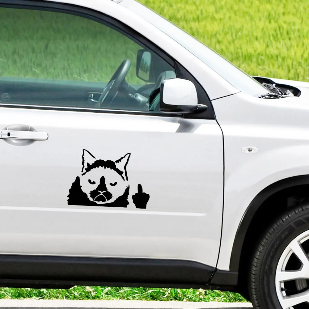 

Bear Head Car Stickers reflective Generation Carved Removable Cool Fashion Creative Posted Car Decoration Background sticker
