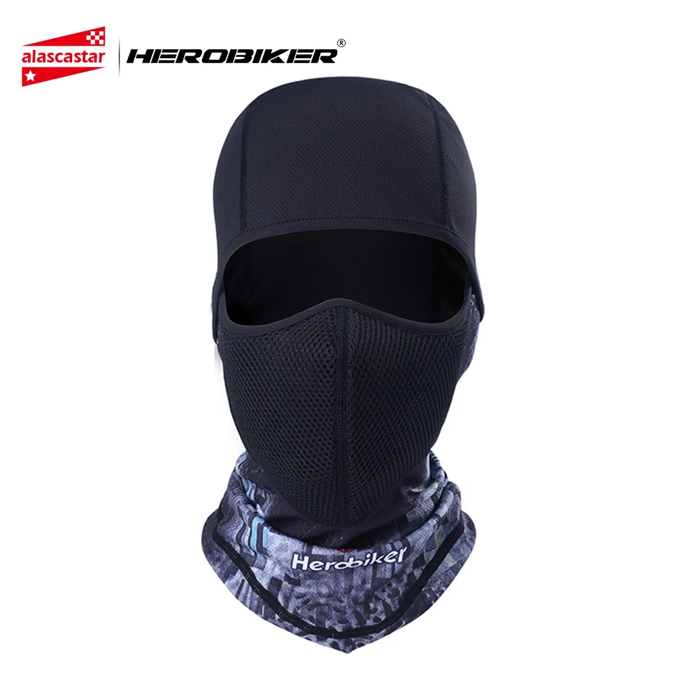 

HEROBIKER Motorcycle Mask Face Shield Balaclava Sun-protection Full Face Mask Motorcycle Tactical Face Mask Face Mask Motorcycle