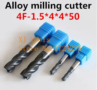 

50HRC 1Pcs Of 1.5mm - 50L Micro Solid Carbide End Mill CNC Milling Cutter Bits
