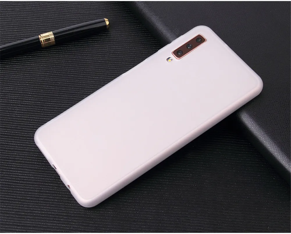 Candy Phone Case For Samsung Galaxy A7 2018 A750 Soft TPU Silicone Back Case Coque For Galaxy A7 2018 A750F Protection bag cover _09